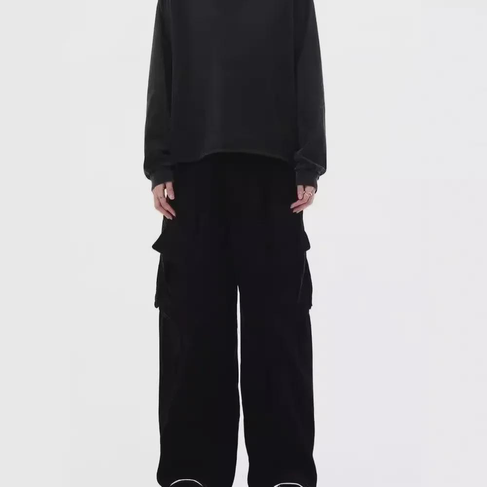 2024 Men's Retro Deconstructed Wide-Leg Overalls - Loose-Fit Casual Spring/Summer Trend