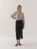 Iel Button Double Layered Skirt
