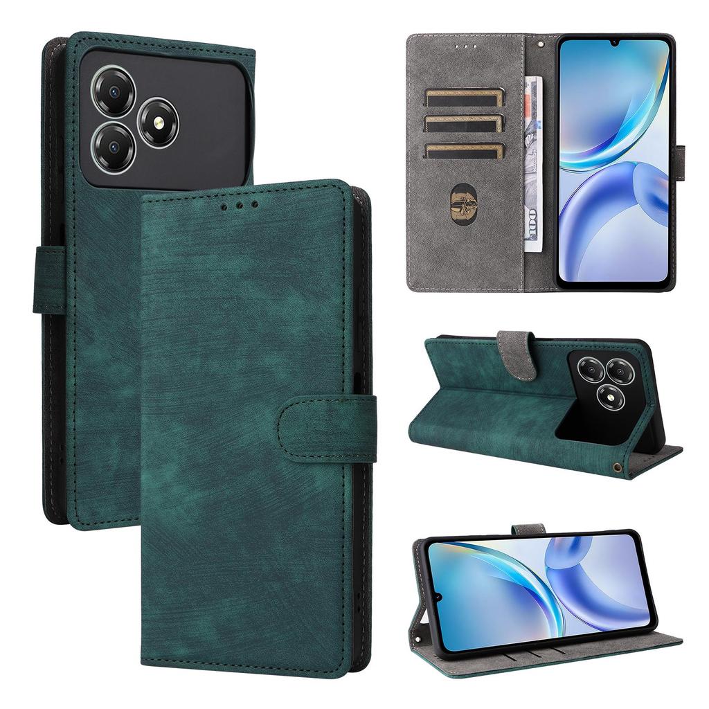 Flip Cover for ZTE Blade A36 / ZTE nubia A36 PU Leather Full-Body Protection [RFID Blocking] Phone Cases Wallet Cover