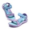 30-38 Children's Plus Size Simple and Fashionable Velcro Casual Sandals Girls' Beach Shoes