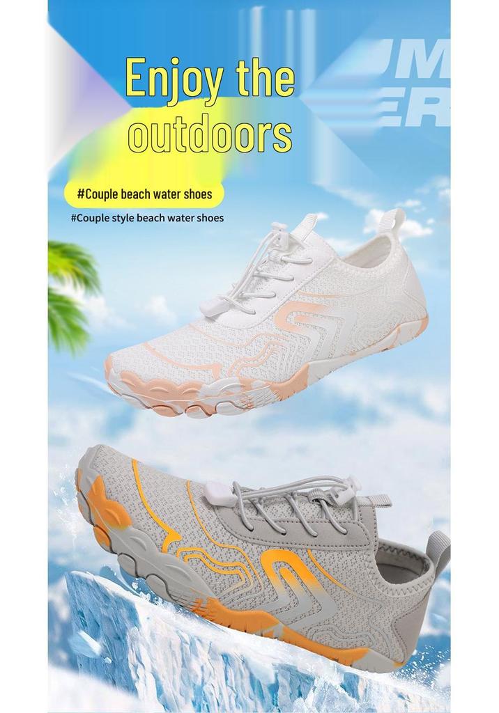 Unisex Quick-Dry Five-Finger Water Shoes for Outdoor, Beach, Swimming, Indoor Yoga, and Fitness