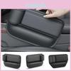 Storage Gap Car Bag Seats Car Seat Side Crevice Storage Box Organizer Gap Filler With Bottle Holder Pu Leather Universal