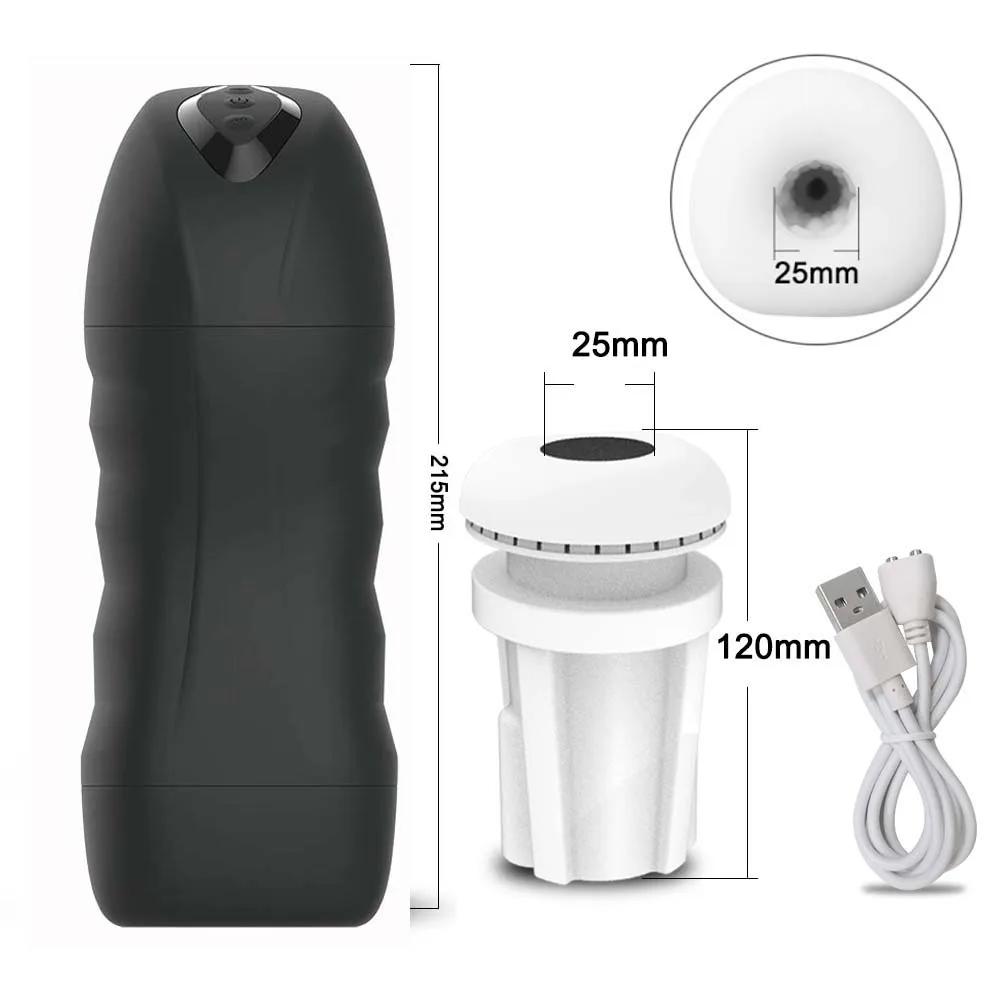 Sucking Masturbation Cup Automatic Sex Toys Masturbation Blowjob Vibrator Men's Masturbator Machine Pussy Adult Products