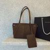 Korean Style Large Capacity Tote Bag - Women's 2025 Leather Handbag for Casual or Commute, Handheld & Shoulder Use