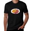 Currywurst with French Fries TShirt Simple Line Art Print Tee