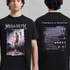 Countdown To Extinction Screaming Old Man Megadeth Band T-Shirt Cotton Graphic TeeUnisex Summer Streetwear