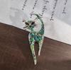 Spille Gatto Punk per Uomo Donna Vintage Strass Glitter Spille Personalizzate Gotico Gioielli Decorativi Accessori Cose Cool