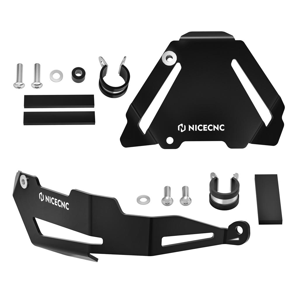 Motorcycle Exhaust Flap Control Guard Cover/Starter Guard Protector for BMW R1250GS Adventure 2019-2024 R1250GS R1250GSA 19-2023