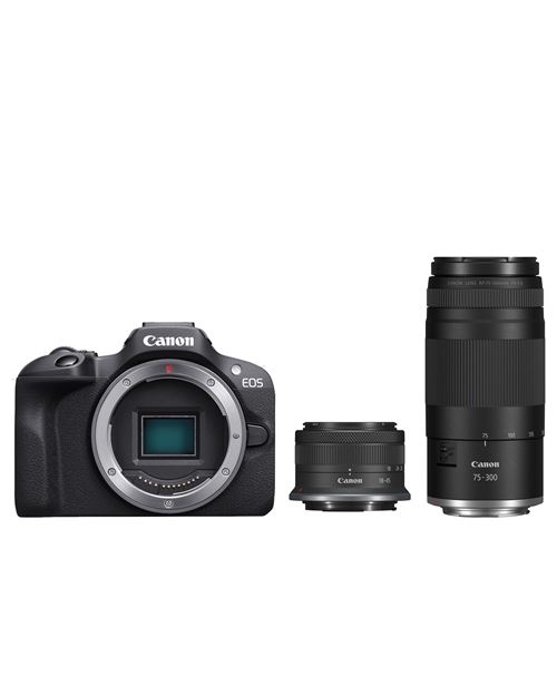 Canon EOS R100 Spiegellose Kamera 24,1 MP Schwarz schwarz