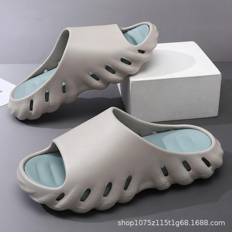 Slippers Men's Summer New Casual Thick-bottomed Non-slip Sandals Outdoor Beach One-word Drag for