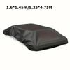 Heavy-Duty Silvery-Coated Car Roof Rack Cover - Fit for All Vehicles, Durable Weather-Resistant Cargo Carrier