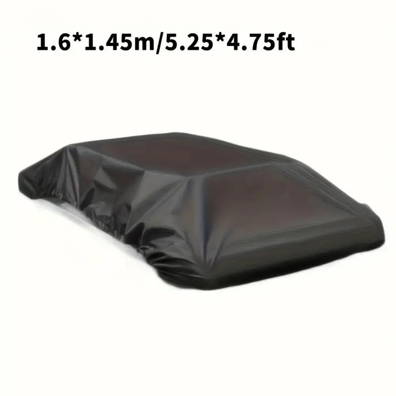 Heavy-Duty Silvery-Coated Car Roof Rack Cover - Fit for All Vehicles, Durable Weather-Resistant Cargo Carrier