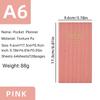 In-Stock 2027 A6 Slim Weekly Planner - English, PU Cover, Portable