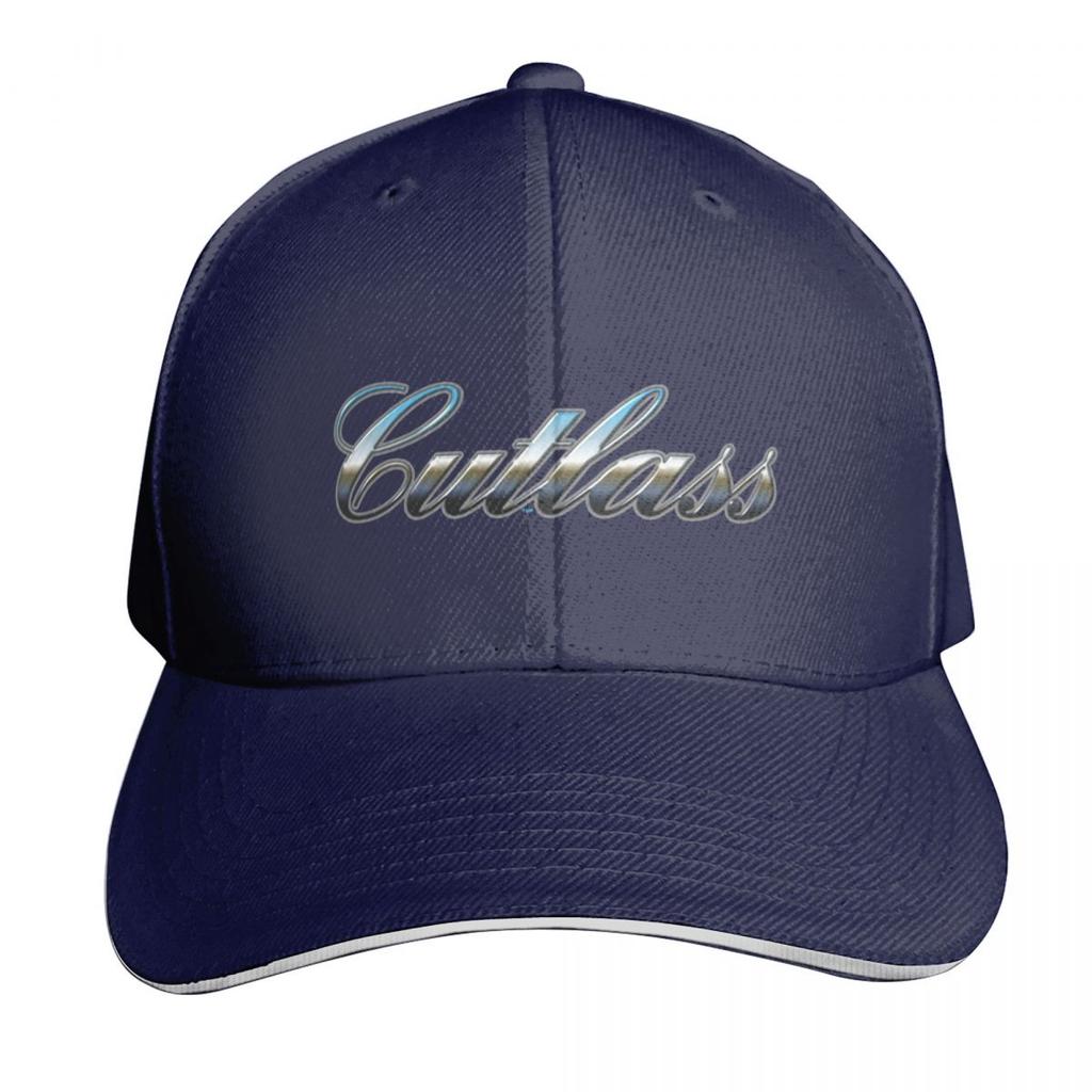 Cutlass Chrom Baseballkappe Luxushut Golf Benutzerdefinierte Kappe schwarz Unisex Hüte Damen