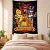 Five Nights At Freddy Tapestry Highquality for Decorating Living Room Bedroom Dorm Walls Ideal As Bedroom Wallart Orholiday Gift