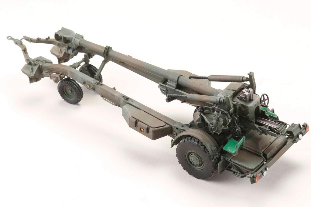 Hobby Japan HJM Military Series 1 Japan Ground Force 155mm Howitzer Plastic Model HJMM001 1/35 No. Self-Defense FH-70