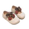 Spring 2026 Girls' Princess Leather Shoes - Fashionable, Non-Slip Toddler Footwear in Korean Style