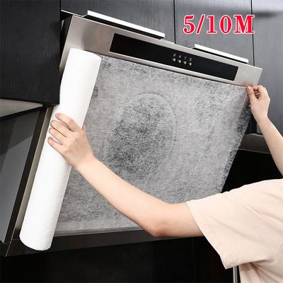 Disposable Hood Oil Filter Paper Non-woven Cooker Hood Extractor Fan Filter Kitchen Hood Grease Anti Oil Cotton