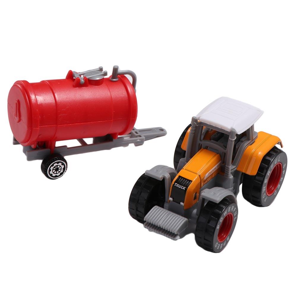 Toy Tractor Construction Excavator Model Car Toys Engineering Car Model Farmer Vehicle Tractor Toy