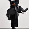 Creative Elephant Shape Shoulder Bag Women Stylish Asymmetrical PU Crossbody Daily Wear Fashion Accessory