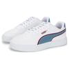 Puma Caven Retro Prep Leather Low-Top Sneakers Unisex Sneakers White Blue 389331-01