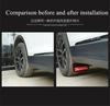 New 2pcs Tough-wearing Mud Guards Fender Mudflaps Splash Guards For SUV Pickup Truck