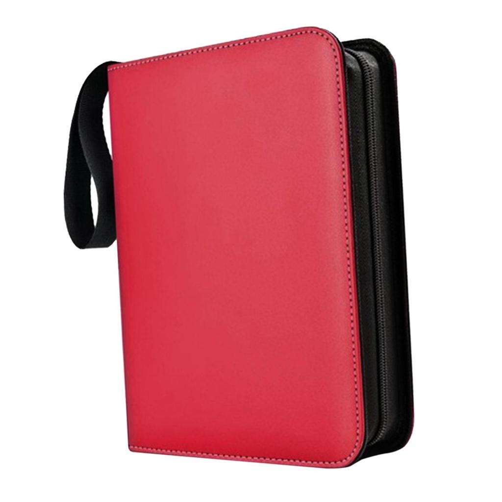 Holder Organizer for Business and Game Cards - 400 Pocket Binder with Zipper Closure
