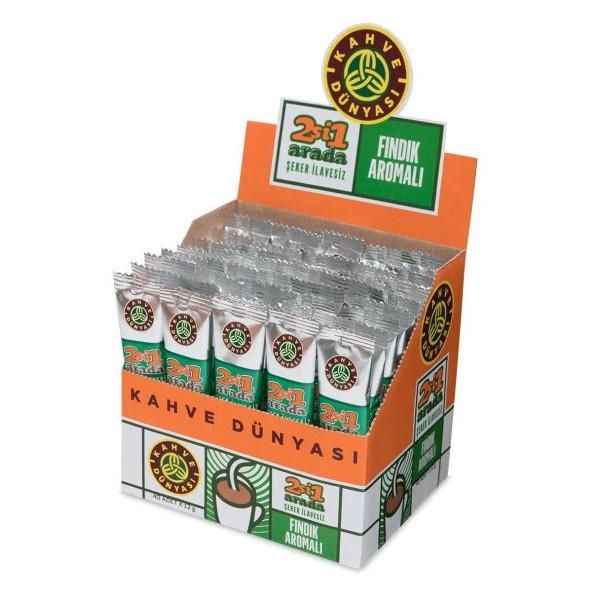 

Coffee World 2In1 Hazelnut Flavored Coffee 40 X 12 Gr