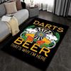 Playroom Dart Carpet for Living Room Bedroom Cafe Decorations Sofa Table Large Area Rugs Game Room Floor Mat Target Bullseye Pad