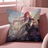 M-Mushoku T-Tensei Anime Cushion Cover Multi-Scene Pillow Cover for Home & Car - Reversible, Soft & Durable for Daily Use