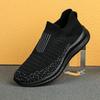 Atmungsaktive Herren Freizeitschuhe Leichte Outdoor Herren Wanderschuhe Rutschfeste Herren Sneaker Slipper Flats Vulkanisierte Schuhe