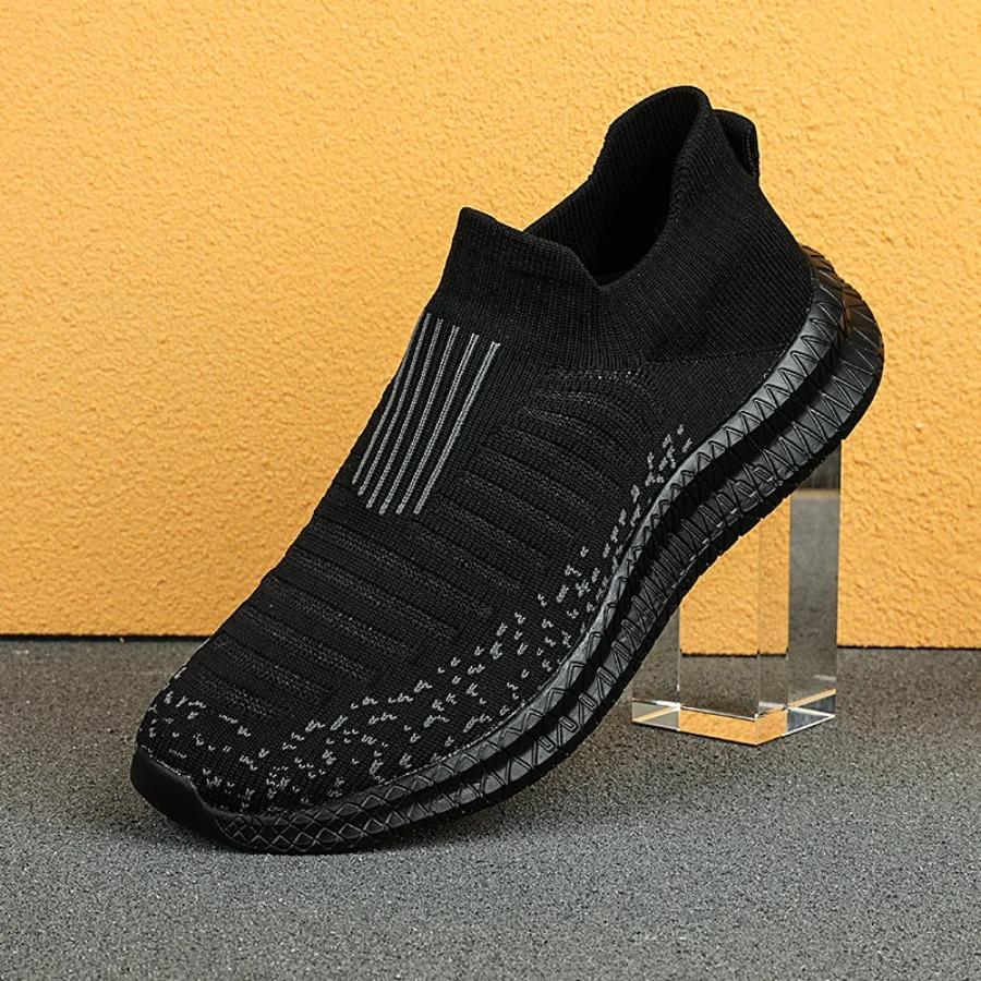 Atmungsaktive Herren Freizeitschuhe Leichte Outdoor Herren Wanderschuhe Rutschfeste Herren Sneaker Slipper Flats Vulkanisierte Schuhe