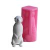 Flexuble Silicone Candle Mold 3D Meerkats Figurines Home Decoration Mould Creative Handmade Projects Accessories