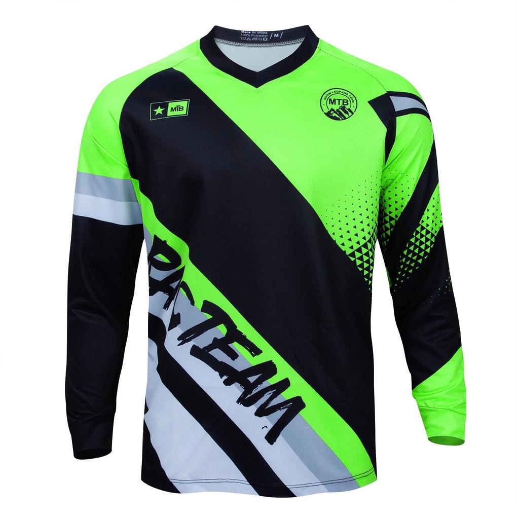 Downhill Jersey Off Road Mountain Bike Racing T-Shirt Bicycle Cycling Bike Motorcycle Jersey Motocross Shirt MTB Motorsport