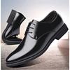 Men's Genuine Cow Leather Lace-up Casual Shoes, Non-slip, Comfortable & Lightweight, Versatile Leather Footwear