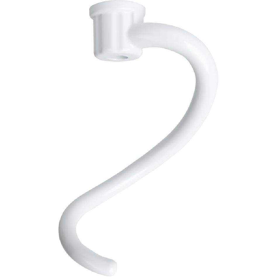 Спиральный крюк для теста на замену для миксера Kitchen Aid - Покрытый крюк для теста для K5SS K5A KSM5 KS55 Pro 600, Насадка для теста для стационарного миксера Kitchen aid Lift Stand Medium