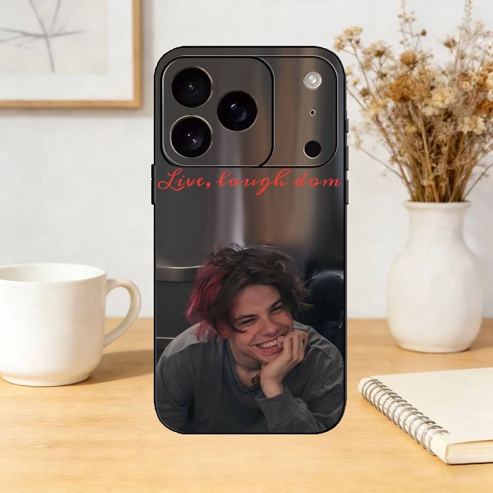 Y-Yungbluds Singer YB-B  Phone Case Silicone black Soft For IPhone 17,16,15,14,13,12,11,SE,Plus Pro Max