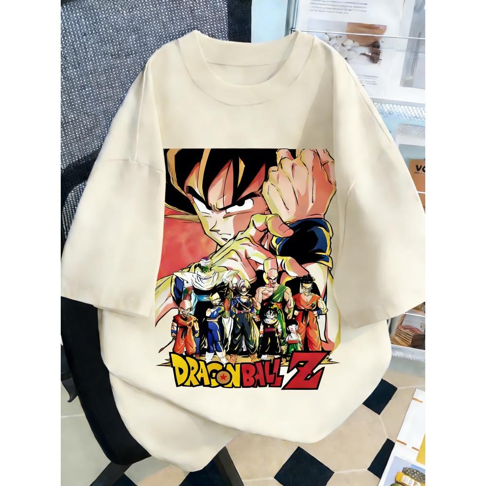 

Plus Size Dragon Ball Anime Printed Unisex and Women Tshirt Casual Parent Child Top Fashion Summer Street Wear Harajuku Style Y2K S