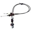 Shifter Cable with Cable Protection Tube 2S6R7E395AE Compatible for Ford Fiesta V Fusion