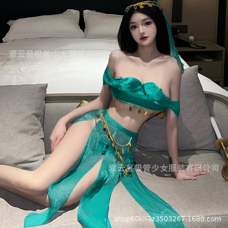 Dunhuang Western Regions Style Dancer Sexy Underwear Ancient Style Cos Sexy Woman