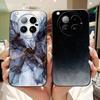 For Infinix Zero 40 4G X6860 Case Liquid Silicone Soft TPU Back Cover For Infinix Zero 40 5G X6861 Funda Gothic Black Night Capa