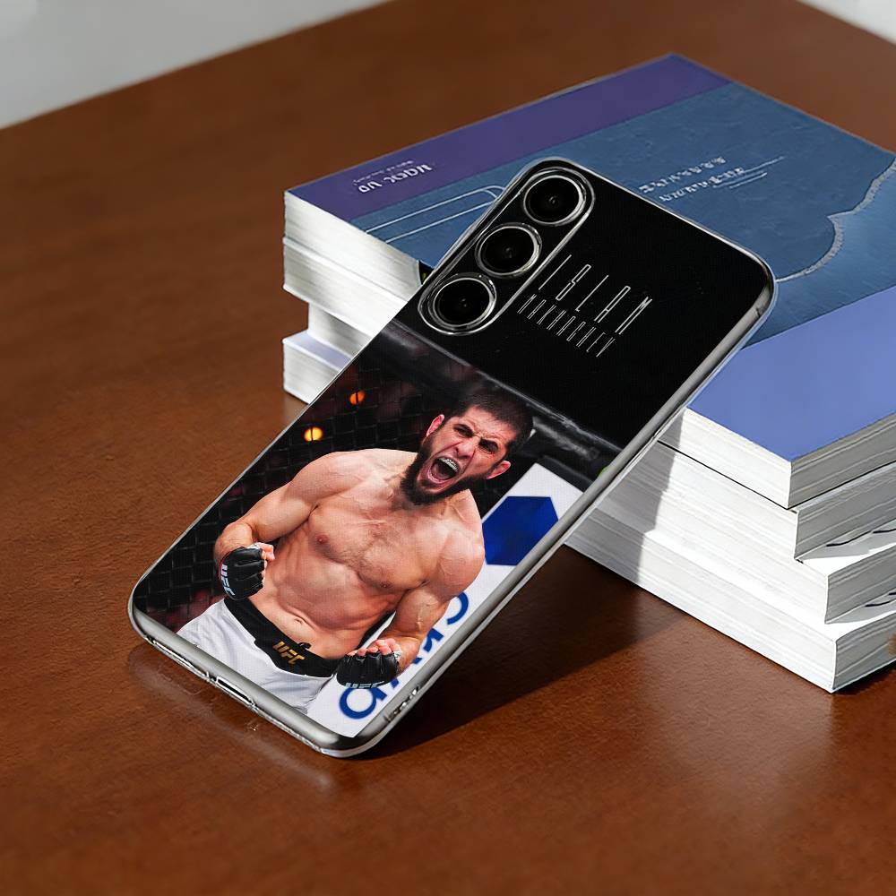 P4P Islam Makhachev-m Phone Case Transparent Silicone Soft For SamsungA10,12,20,21S,30,31,40,50,51,52,70,71
