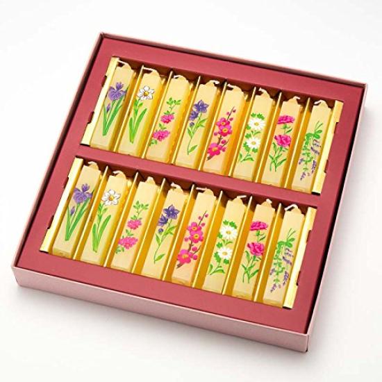 Beeswax Candles, Small Yuhikari, 16 Pieces