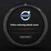 Volvo XC40 XC60 XC70 XC90 S40 S60 S80 S90 V40 V50 V60 V70 V90 C30 C70 Carbon fiber Leather Car Steering Wheel Cover Accessories