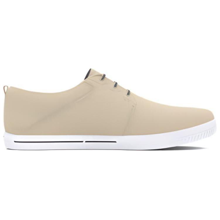 Under Armour Street Encounter Khaki Base Unisex Sneakers Tan White 3027969-200
