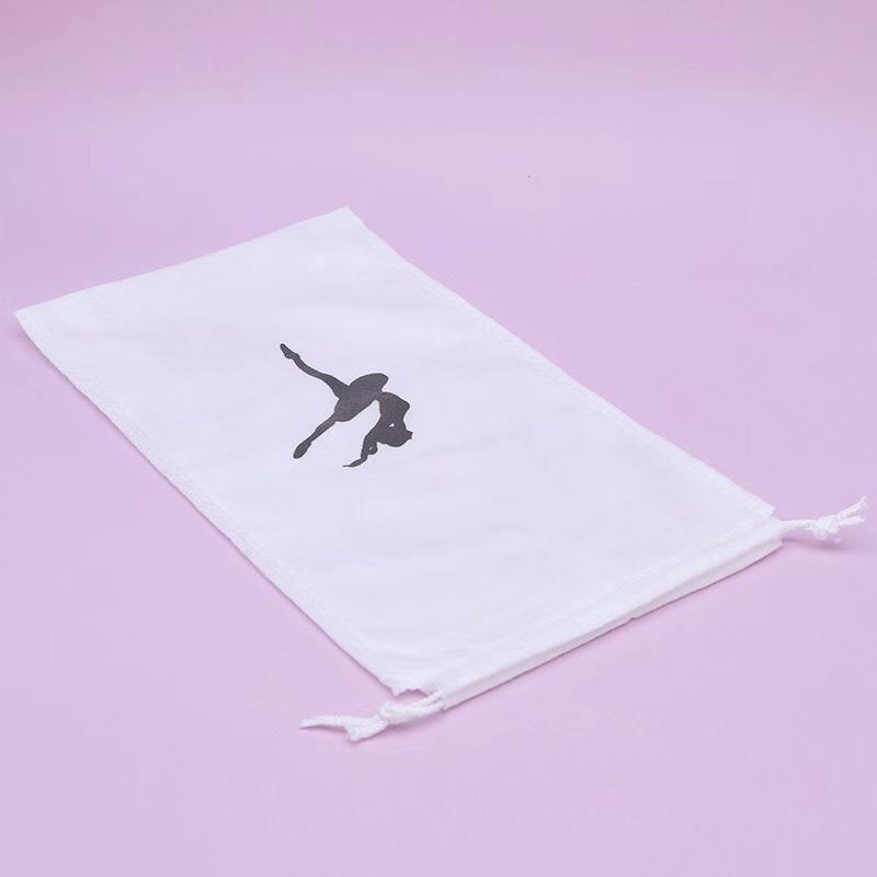 Borsa per Danza Custodia per Scarpe Organizer per Balletto Borsa a Mano Borse Custodie Sacca in Raso per Scarpe da Balletto Scarpe da Danza Custodia con Coulisse