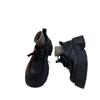 Thick High Heel Lace-up Ins Leather Shoes for Women Spring and Autumn New British Style Black All-Match Heightened Single Layer Shoes Fashion