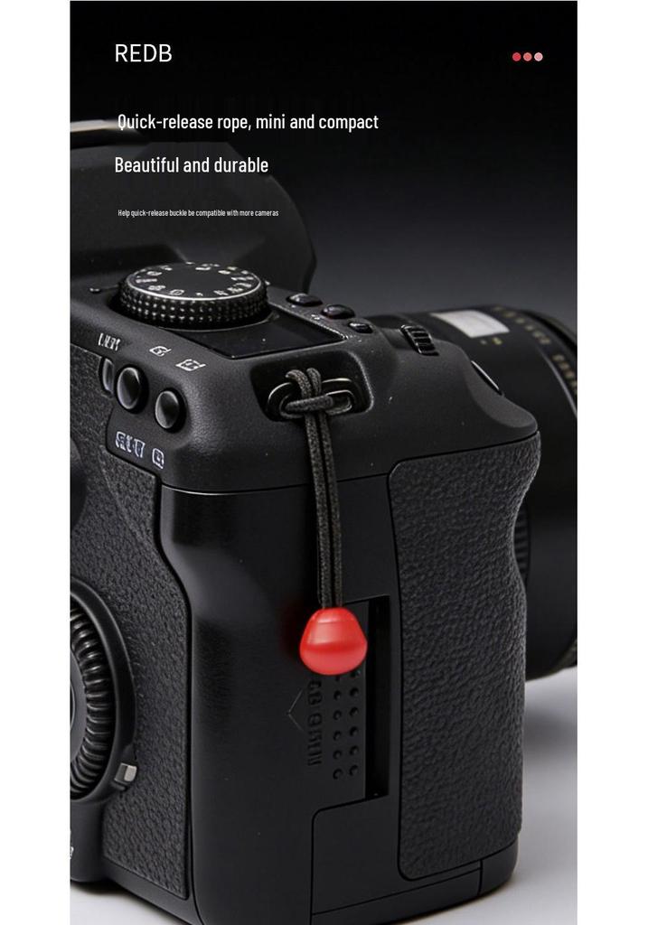 Quick Release Crossbody & Wrist Camera Strap for DSLR/Mirrorless - Photography Accessory