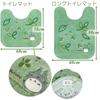 Mój Sąsiad Totoro Zestaw Mat Łazienkowych 4 Sztuki Zielony dla Desek Sedesowych Washlet i Standardowych Ghibli Senko Totoro Leśny Wiatr Zielony Wielotypowy