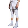 Li Ning CBA Basketball Shorts Men's White AAPS143-1
